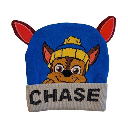 Gorro De Lana Paw Patrol Chase Con Orejas