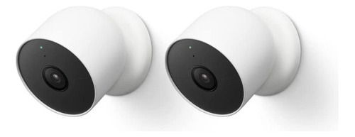 Par De Camaras Google Nest Interior Exterior 2da Generacion