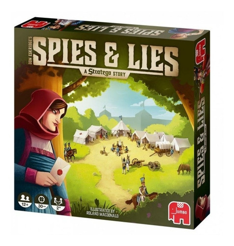 Juego Spies & Lies A Estratego Story - Aldea Juegos