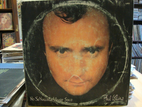 Vinilo Phill Collins No Se Necesita Llevar Saco + Insert Si2