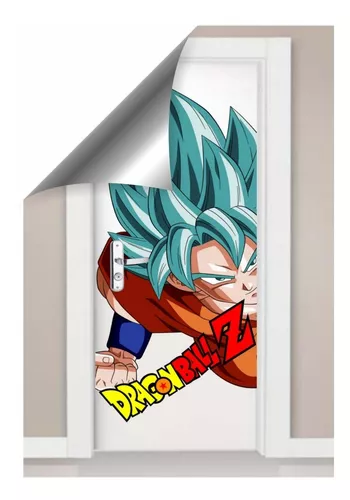 Adesivo Decorativo Parede Dragon Ball Z Goku Alta Resolução