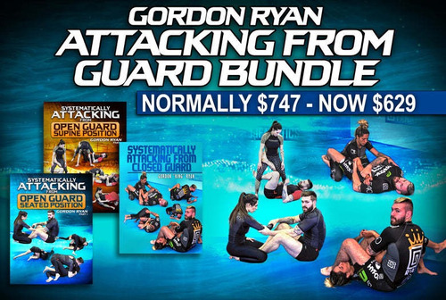 Gordon Ryan Systematically Attacking Guard Brundle