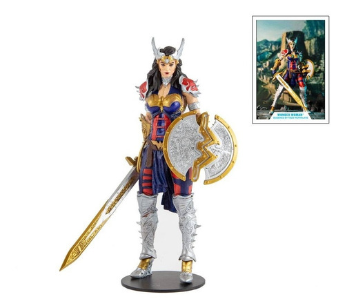Wonder Woman-dc-multiverse-designed By Mcfarlane- C-10