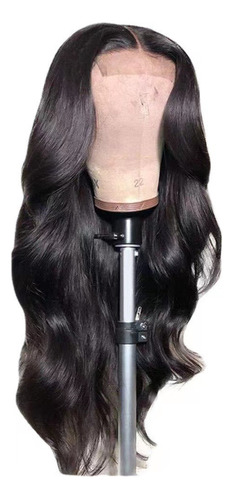 O Artificial Wig Para Mujer, Cabello Ondulado, Largo Y Rizad