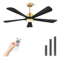 Comprar Boosant Ventilador De Techo De 52 Pulgadas Con Luces Y Moto.