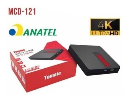 Imagem 1 de 2 de Smart Tv Box 4k Transforme Sua Tv Em Smart Tomate Anatel