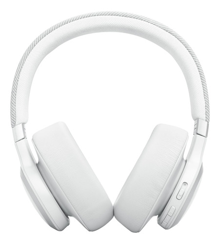 Auriculares Inalámbricos Jbl Live 770nc Con Funda Blanca
