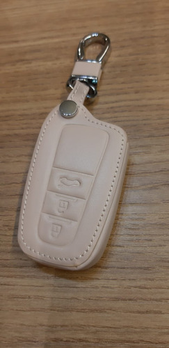 Capa Couro Para Chave De Presença Toyota Corolla Altis Xei