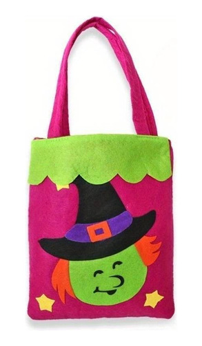 Bolsas Recolectar Dulces Halloween Varios Niño O Niña