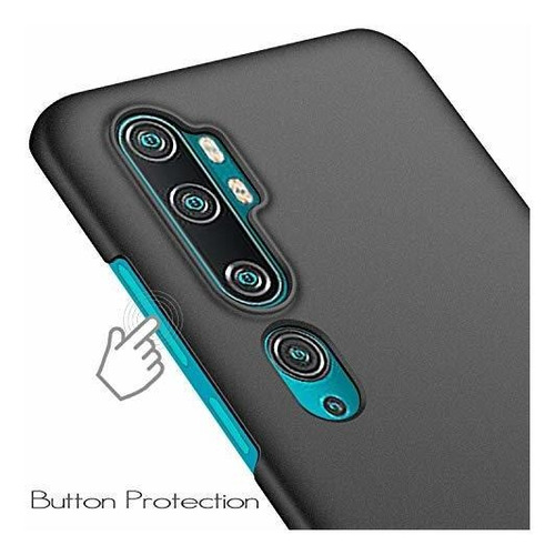 Imagen 4 de 7 de Funda Xiaomi Mi Note 10/mi Cc9 Pro/note 10 Pro-(grava Negro)