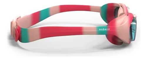 Goggles Nabaiji Natación Cristales Claros Rosa Azul Niño Rosa