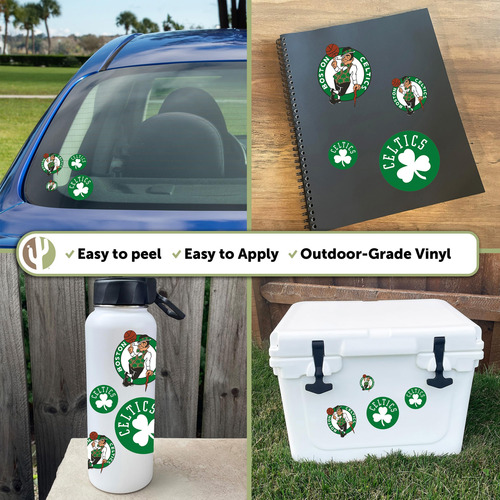 Calcomanías Nba Boston Celtics Desert Cactus Vinilo