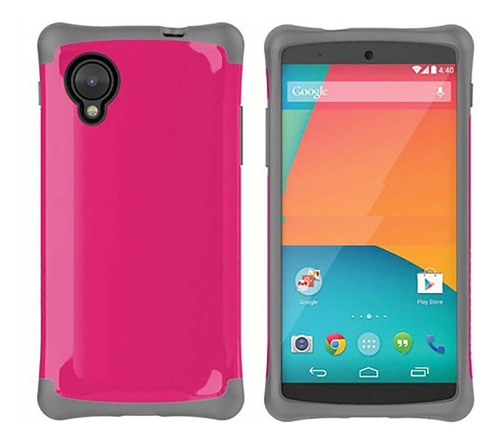 . Funda Ballistic Urbanite Para LG Nexus 5 Rosa Gris