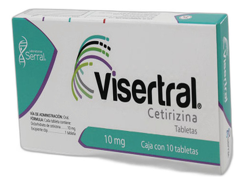 Visertral C/10 Tabs. 10 Mg. Pack De 2