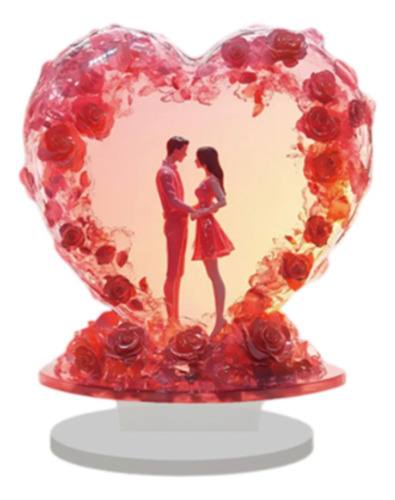 Letrero De Mesa Con Forma De Corazón Para San Valentín,