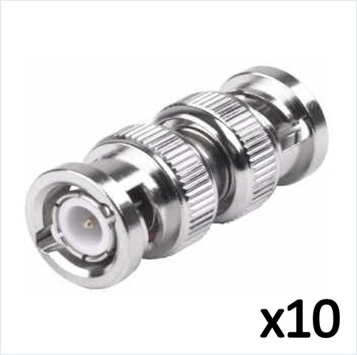 Conectores Bnc Macho - Bnc Macho Cctv Unión Cable Coaxial