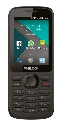 Imagen 1 de 3 de Philco P241 Dual SIM 512 MB  negro 256 MB RAM