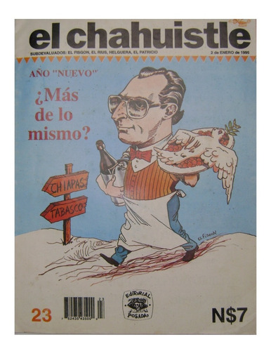 El Chahuistle #23 - Rius, Helguera, El Fisgón - Enero 1995