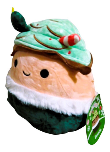 Peluche Squismallows Bebida Navideña Latte De Menta 20 Cm