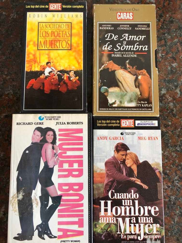 Vhs Sociedad De Los Poetas Muertos Mujer Bonita