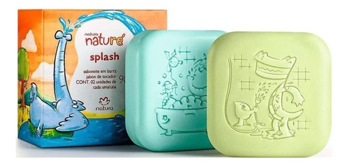 Natura Sabonete Em Barra 2x90g Naturé Splash