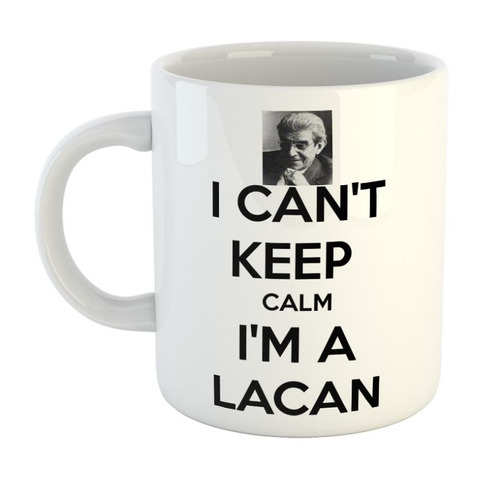 Taza De Plastico I Cant Keep Calm Lacan Psicologia