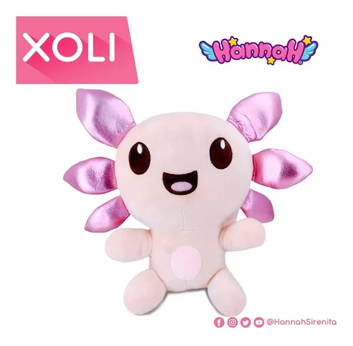 Peluches de ajolotes clearance