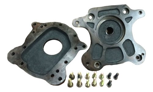 Adaptador Caja Toyota 3.0 Alumino Para Ford Con Bulones