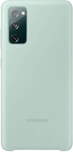 Case Samsung Silicone Cover Para Galaxy S20 Fe Fan Menta