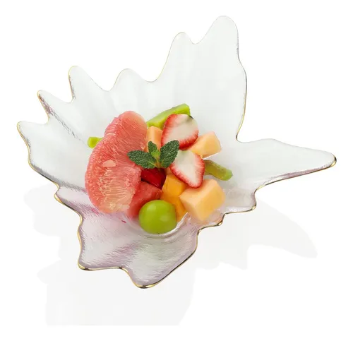 comprar G Golden Borde Clear Fruit Bowl Bowl Y Vegetales Bowl Para E