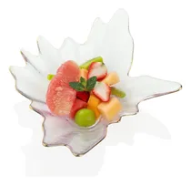 Comprar G Golden Borde Clear Fruit Bowl Bowl Y Vegetales Bowl Para E