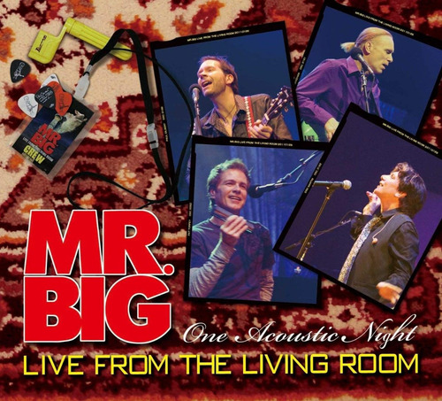 Mr. Big  Live From The Living Room  Icarus Cd Nuevo Nacional