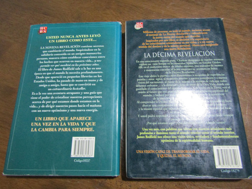 Lote La Novena Y Decima Revelacion James Redfield T. Dura (Usado)