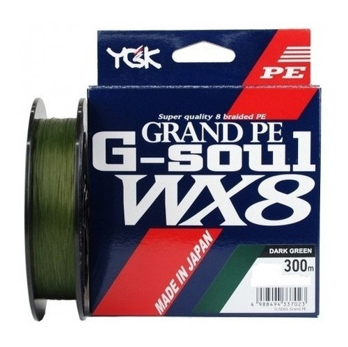Linha Multifilamento Ygk G-soul Grand Pe Wx8 Dg - 300m
