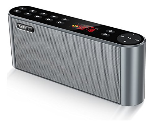 Altavoz Portátil Bluetooth Antimi (negro)