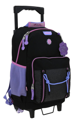Mochila Grande Con Ruedas Fabrica Chenson Hg Happy Girl Tarlait