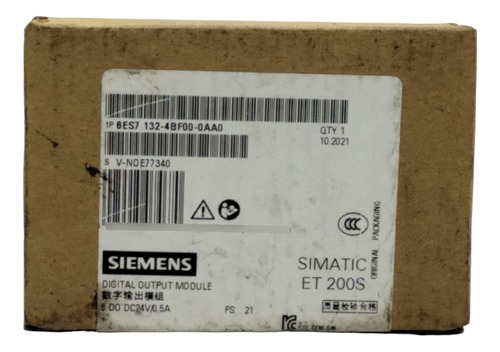 Siemens 6es7 132-4bf00-0aa0 Digital Output Module