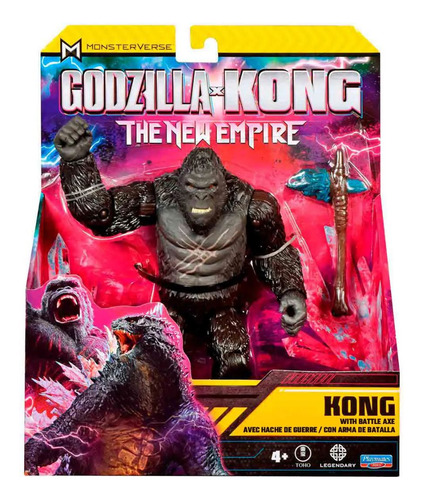 Kong Com Machado Godzilla X Kong Novo Império Original