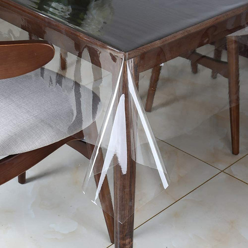 Walrus Tablecloth Protector, Transparent Vinyl, Waterproo Aa