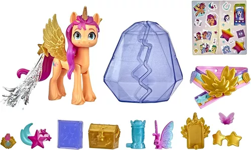 Filme Azul My Little Pony Figuras Brinquedos