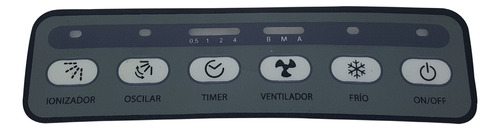 Adesivo Painelcontrole Climatizador Honeywell Cs071sae 53285