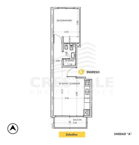 Imagen 1 de 21 de Departamento 1 Dormitorio En Venta. Semipiso - Rosario, Sta Fe