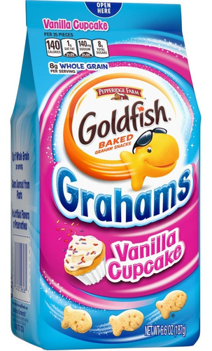 Goldfish Galleta Salada Vanilla Cupcake 187g