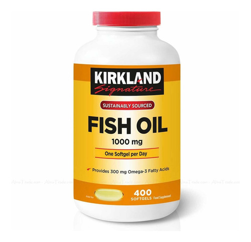 Kirkland Omega 3 1000mg 400 Capsulas 