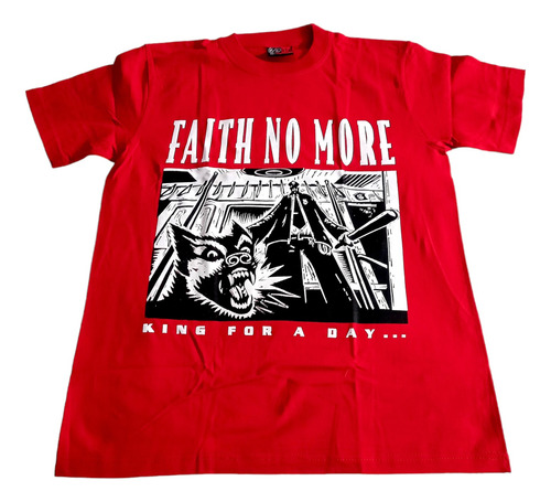 Faith No More King Day Polera Talla S Roja 