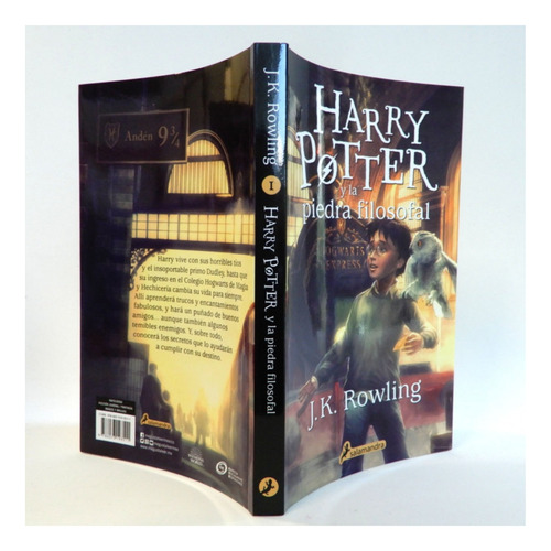 Libro Harry Potter Y La Piedra Filosofal, De J.k. Rowling