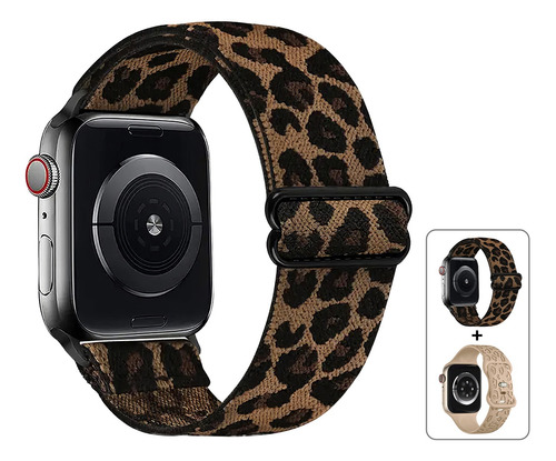 Correa Nylon+silicona Para Apple Watch Ultra 9 8 7 6 Se 5 4 