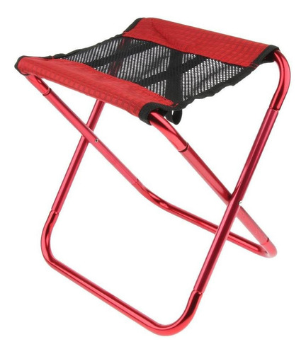 Silla Plegable Al Aire Libre Rojo