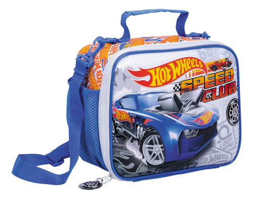 Lunchera Termica Escolar Hot Wheels Licencia Original