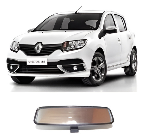 Retrovisor Interno Renault Sandero Todos Os Anos Original